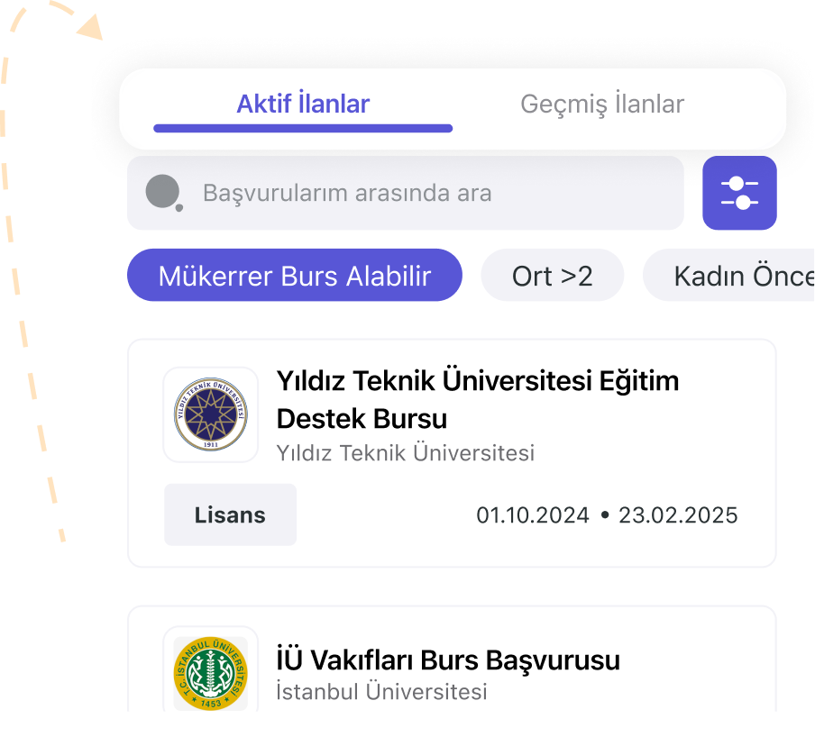 Başvurularını Takip Et