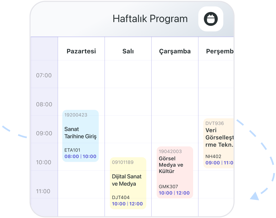 Günlük Derslerini Takip Et!