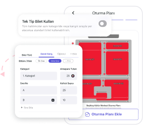 Koltuk Düzeni ve Kategorileri Planlayın