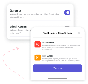 Bilet Satışını Özelleştirin